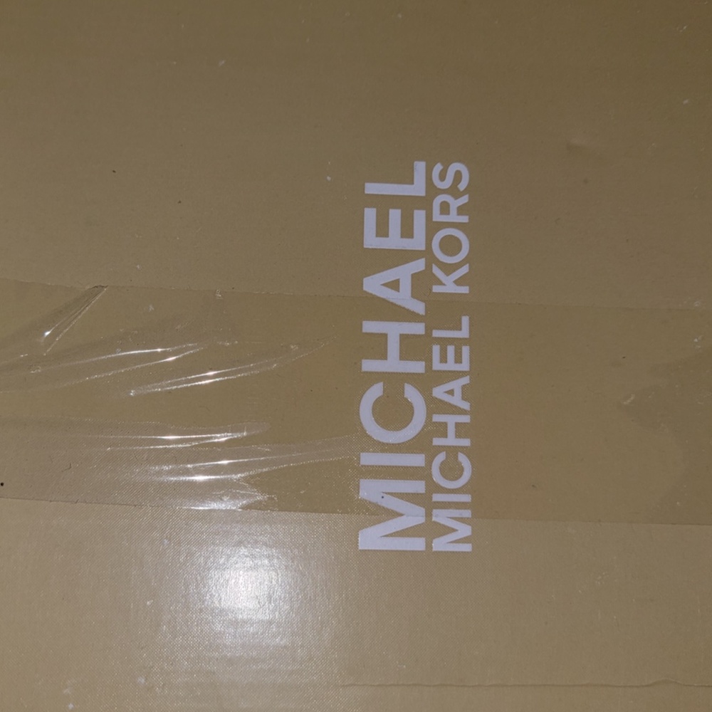 Michael Michael Kors Cambria Sandal Silver/Sand Glitter Mesh 6 M - Picture 4 of 6